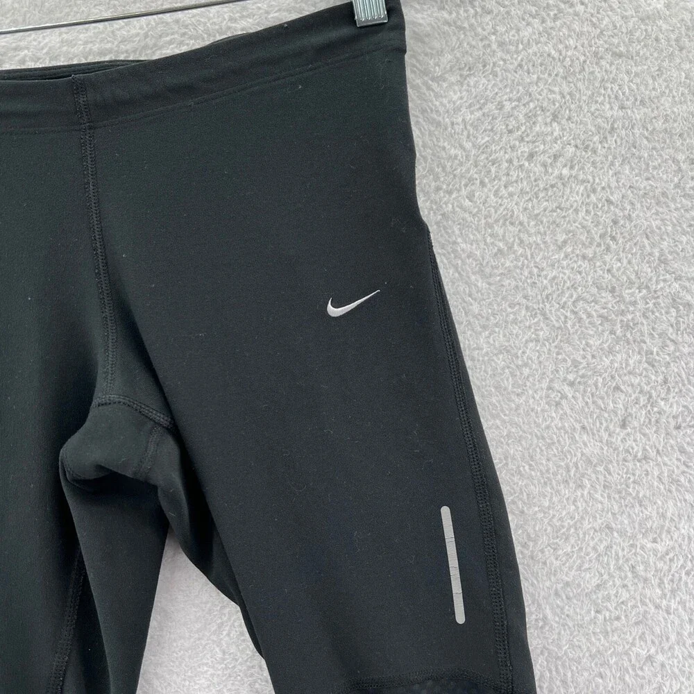 Nike‎ Capri Pants Womens XS Black 24x16 Athletic Pants Stretch Gym Running